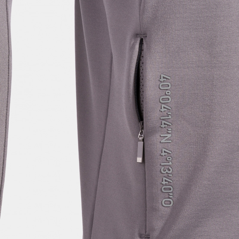 Bežecká mikina R-CITY / pánska / sivá / MMM WINTER 2025 - Veľkosť: M