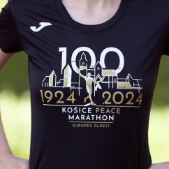 Prémiové tričko JOMA MMM / dámske / čierne / MMM 1924 - 2024