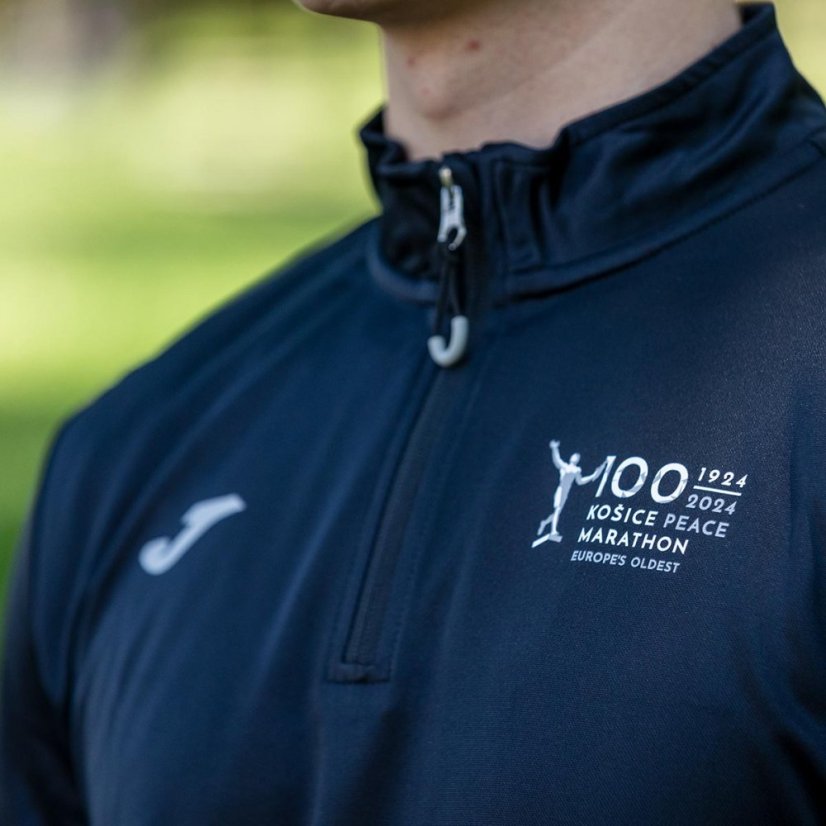 Mikina JOMA RUNNING NIGHT / pánska / čierna / MMM 1924 – 2024 - Veľkosť: XL