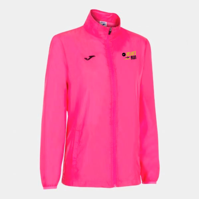 Bežecká šušťáková bunda NESS Velvet Run / Ružová - Veľkosť: L