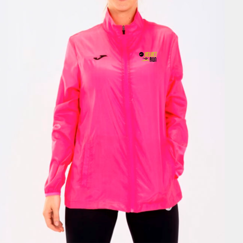 Bežecká šušťáková bunda NESS Velvet Run / Ružová - Veľkosť: L