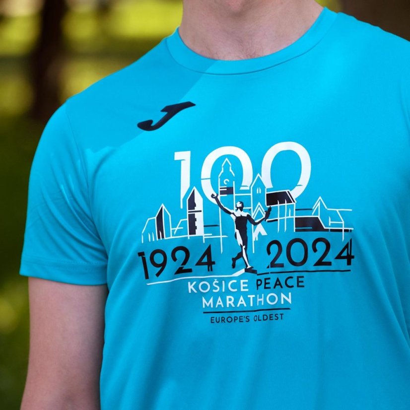 Prémiové tričko JOMA MMM / pánske / tyrkys / MMM 1924 - 2024 - Veľkosť: XXL