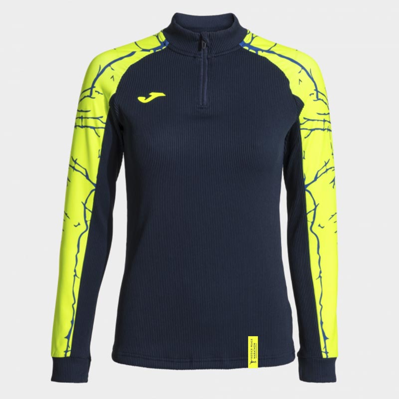 Bežecká mikina JOMA ELITE dlhý rukáv / dámska / fluor žltá farba / MMM WINTER 2024 – 2025