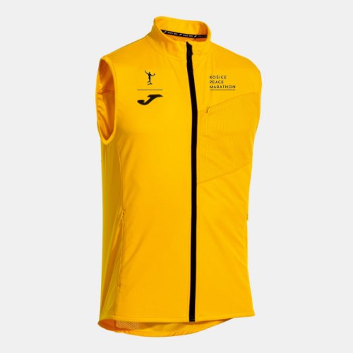 Bežecká vesta R-NIGHT ICONIC GOLD / pánska / zlatožltá farba / MMM SUMMER 2025