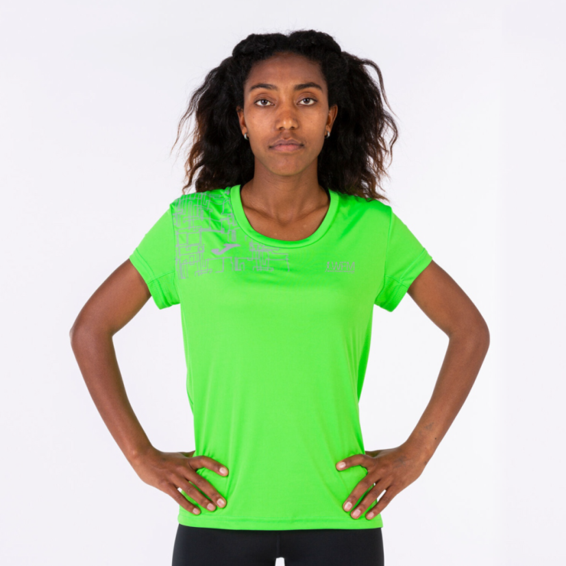 WFM / ELITE VIII SHORT SLEEVE T-SHIRT FLUOR GREEN - Veľkosť: L