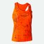 Bežecké tielko JOMA ELITE IX / dámske / oranžová farba / MMM SUMMER 2025 - Veľkosť: XS
