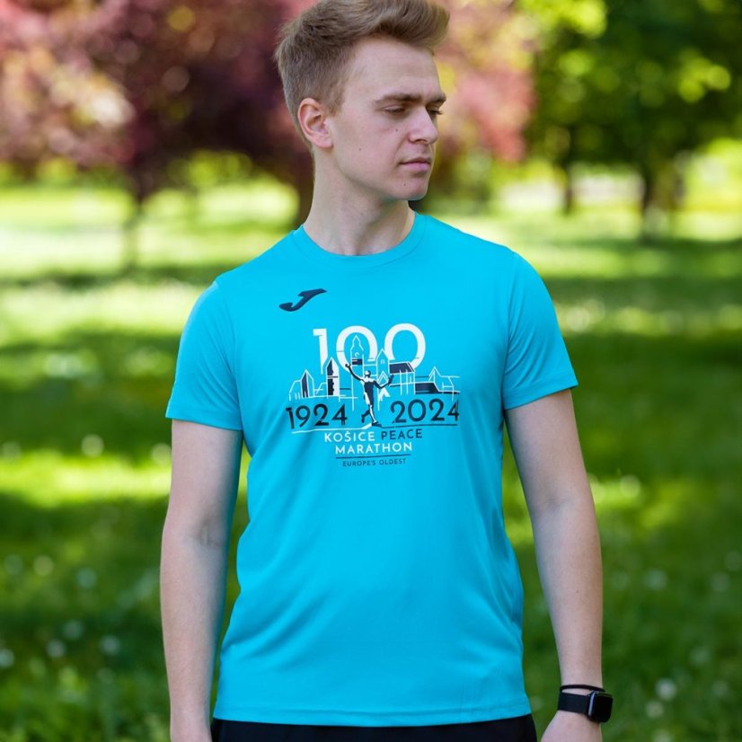 Prémiové tričko JOMA MMM / pánske / tyrkys / MMM 1924 - 2024 - Veľkosť: XXL