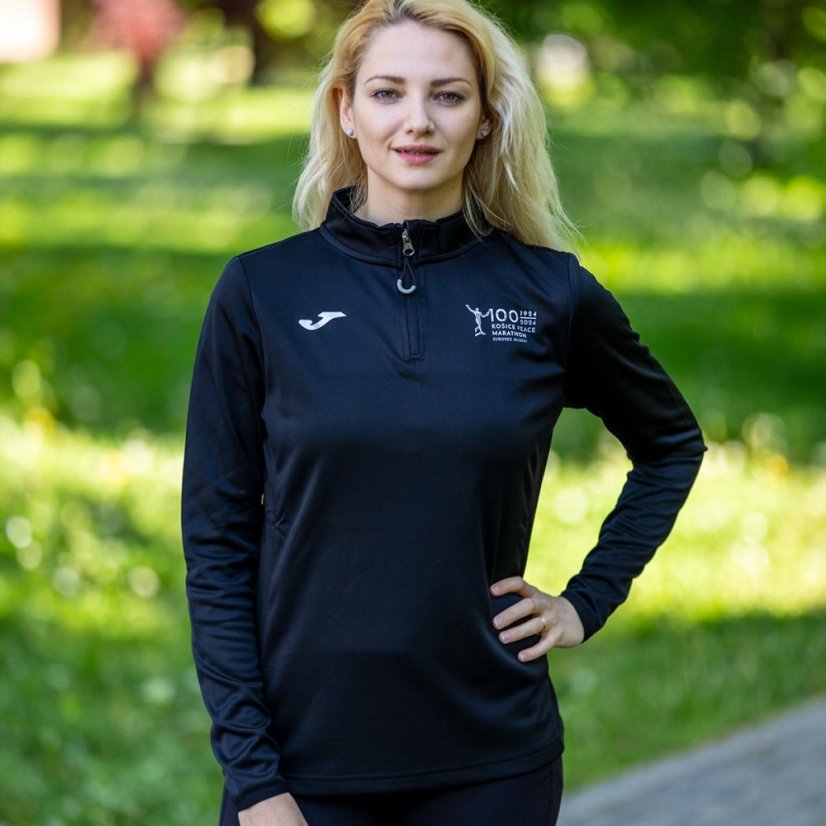 Mikina JOMA RUNNING NIGHT / dámska / čierna / MMM 1924 – 2024
