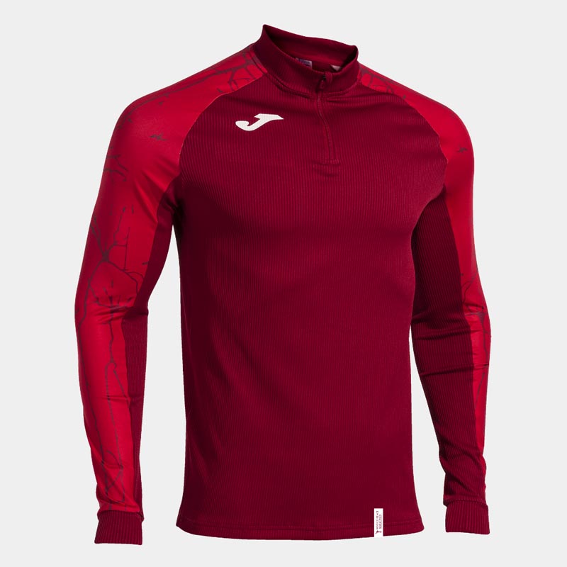 Bežecká mikina JOMA ELITE dlhý rukáv / pánska / červená farba / MMM WINTER 2024-2025 - Veľkosť: XL