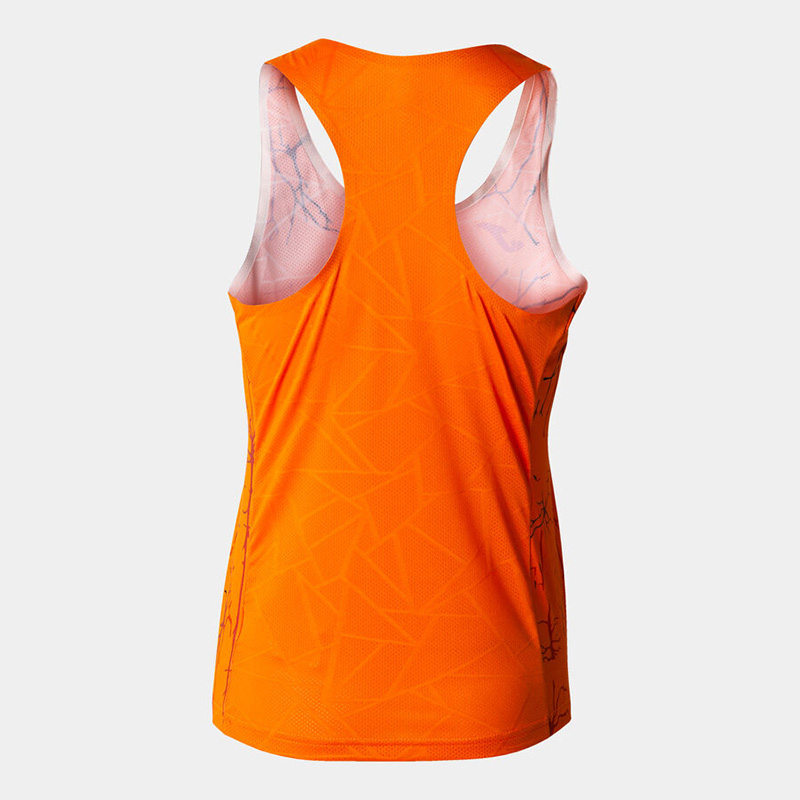 Bežecké tielko JOMA ELITE IX / dámske / oranžová farba / MMM SUMMER 2025 - Veľkosť: M