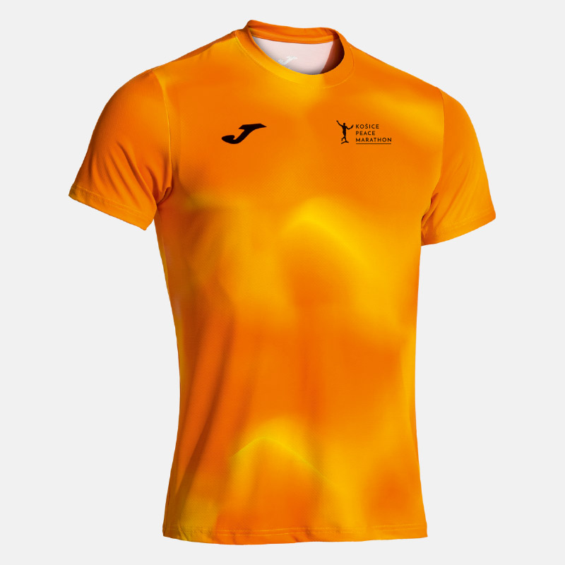 Bežecké tričko  JOMA  R - TRAIL / pánske / oranžová farba / MMM SUMMER 2025 - Veľkosť: XL