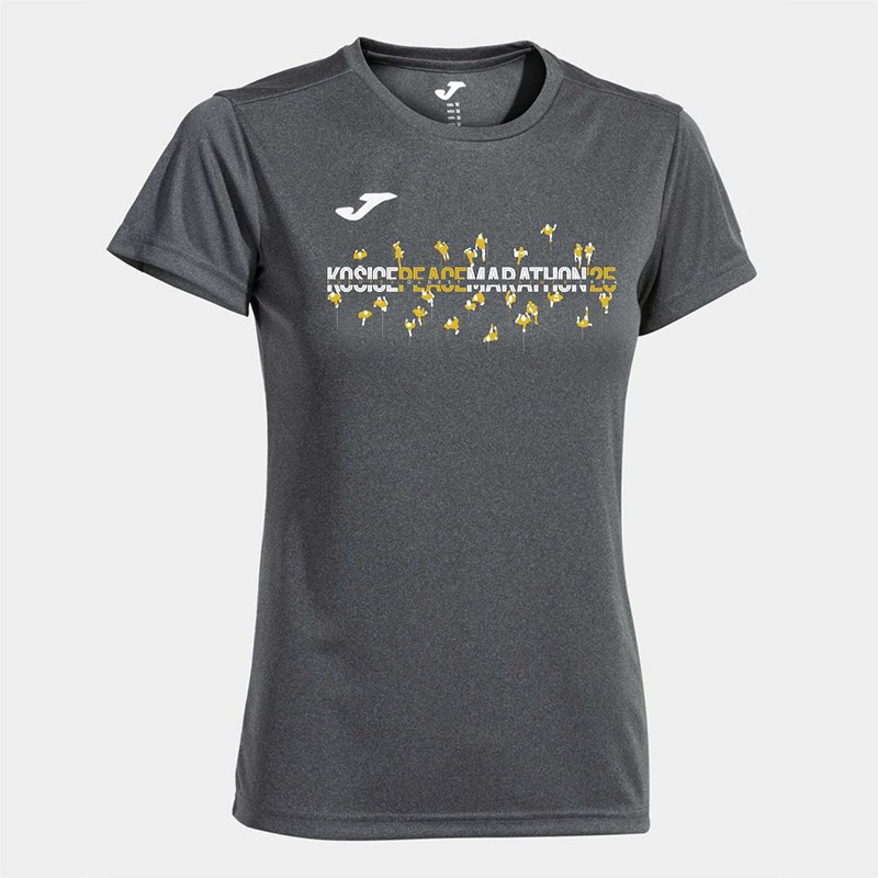 Prémiové tričko JOMA MMM / dámske / sivé / FINISH LINE 2025 - Veľkosť: M